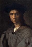 Andrea del Sarto Bondi inside portrait oil